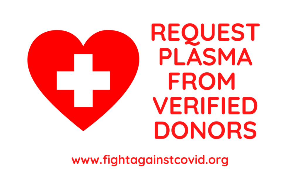 Request Plasma from fightagainstcovid.org